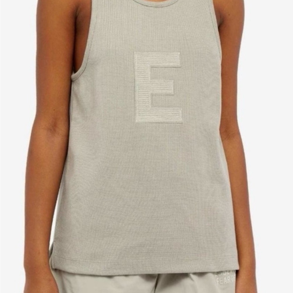 Fear of God Essentials NWT Women’s Tank Top in “seal”